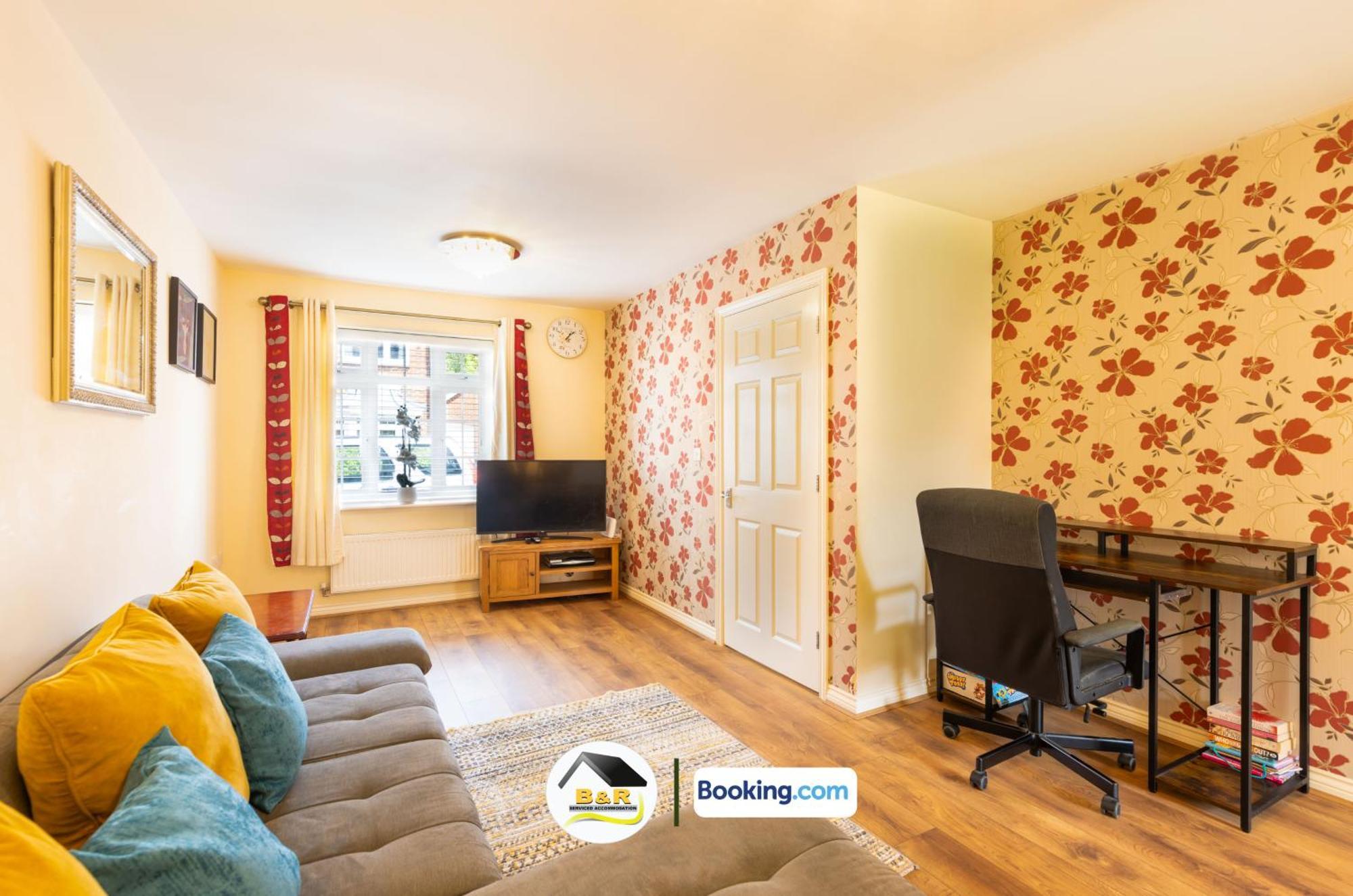 3 Bedroom House By B And R Serviced Accommodation Amesbury With Super Fast Wi-Fi 145Mbps Exterior foto